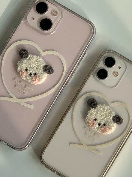 [입점할인]플러피퐁 털찐퐁 케이스 아이폰 갤럭시s22