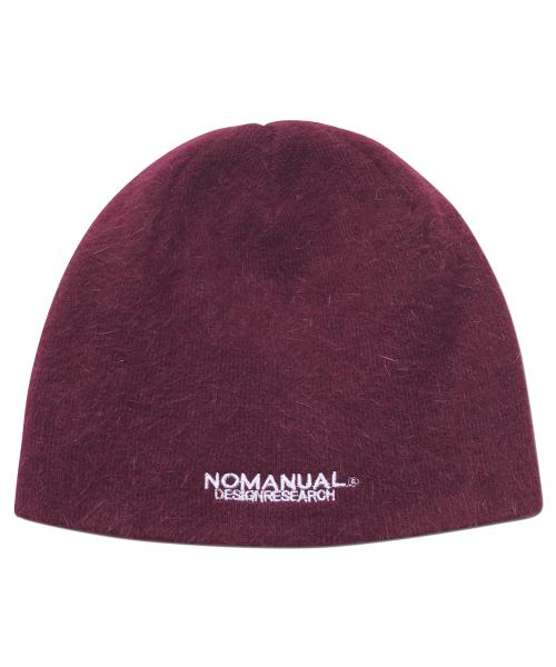 NM HAIRY BEANIE - BURGUNDY