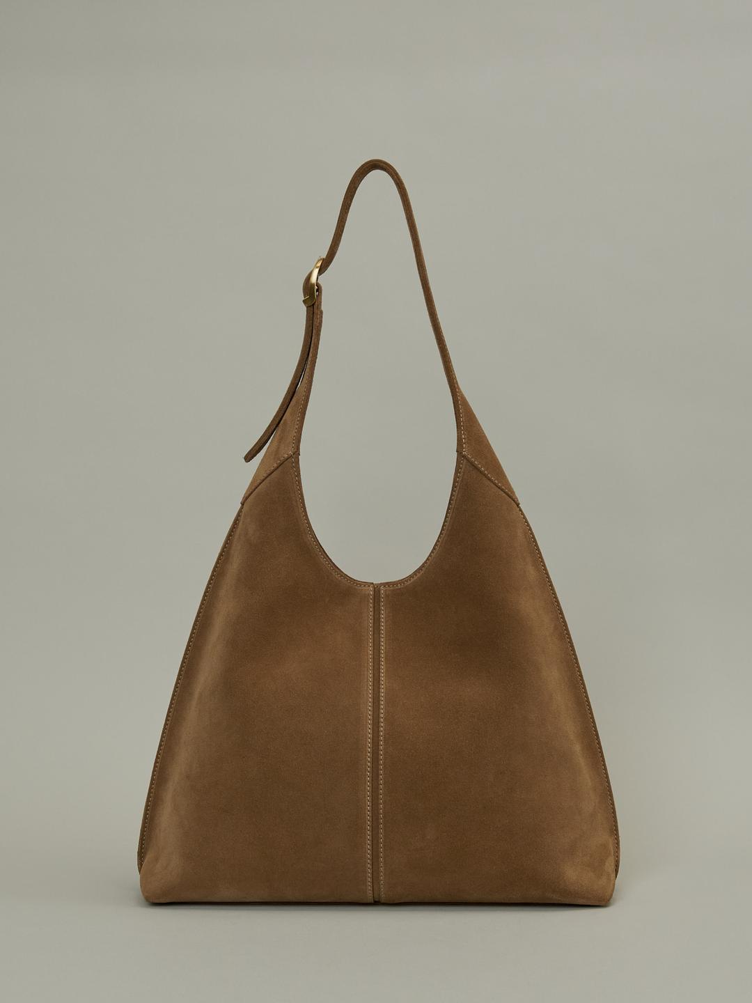 Miele Hobo Bag Suede Beige