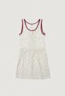 OURNOSTALGIA - Vintage Flower layered dress_Orange blossom(O25-OPS01)