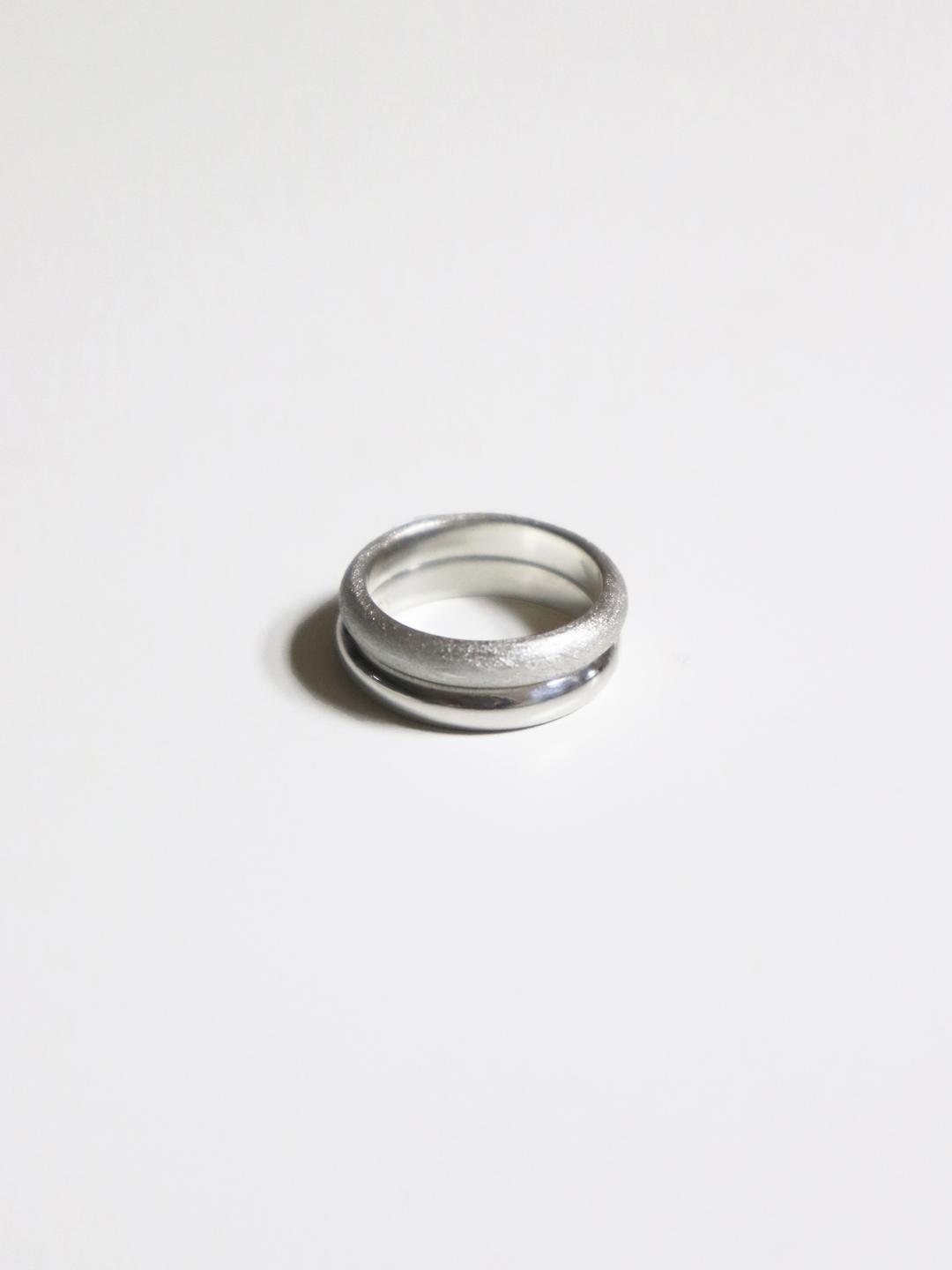 texture ring set (2 pieces)