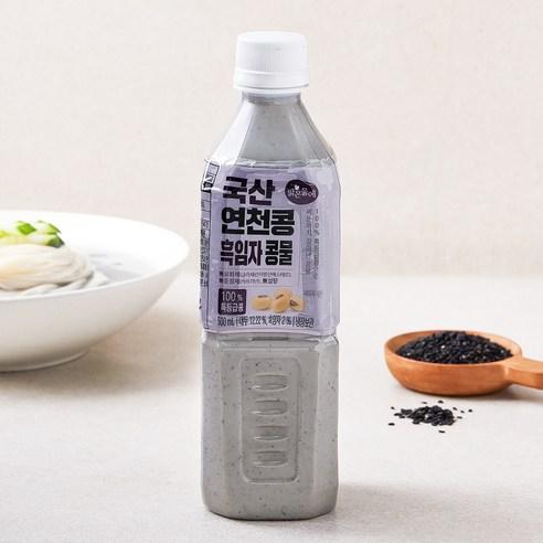 맑은물에 국산 연천콩 흑임자 콩, 500ml, 1개 - 양념/소스/드레싱 | 쿠팡