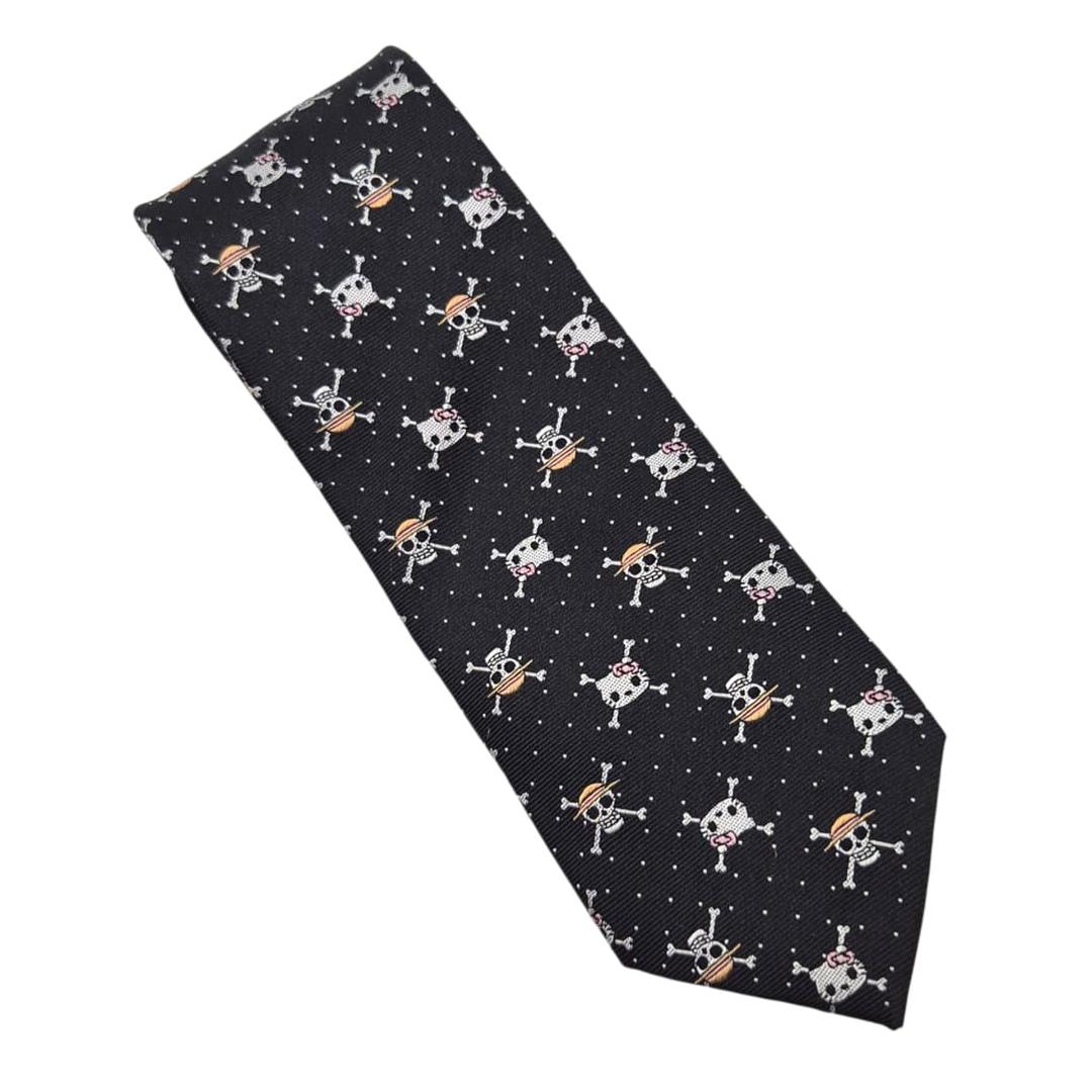 레트로 헬로키티 x 원피스 콜라보 해골 넥타이 | 후루츠패밀리