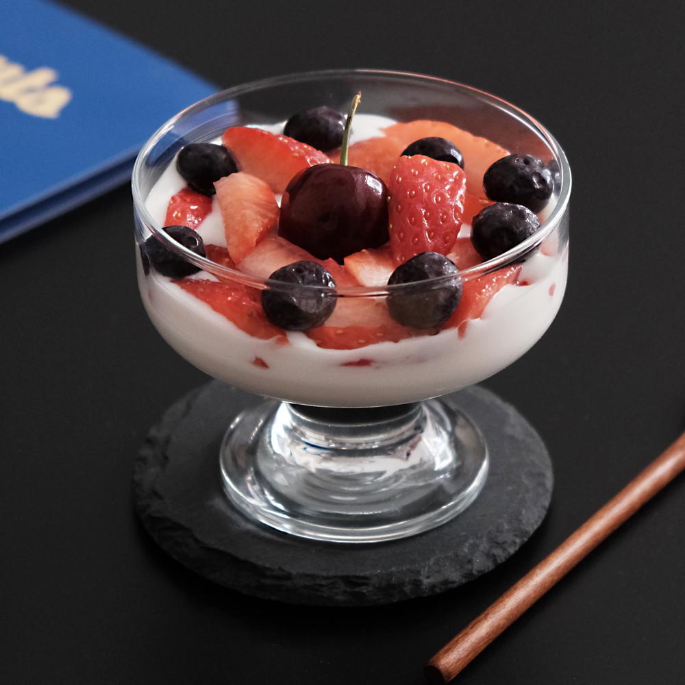 심플 아이스크림컵 아포가토 요거트볼