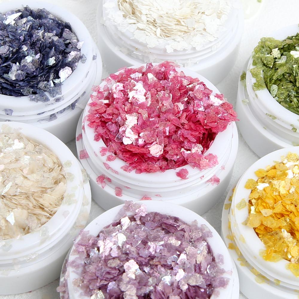 젤로젤로 꽃잎 테라조 벚꽃 봄네일 글리터 7종 세트