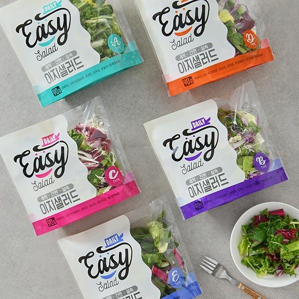 프레쉬홈 실속 이지 샐러드 5팩 골라담기 배달 다이어트 식단 야채 정기구독