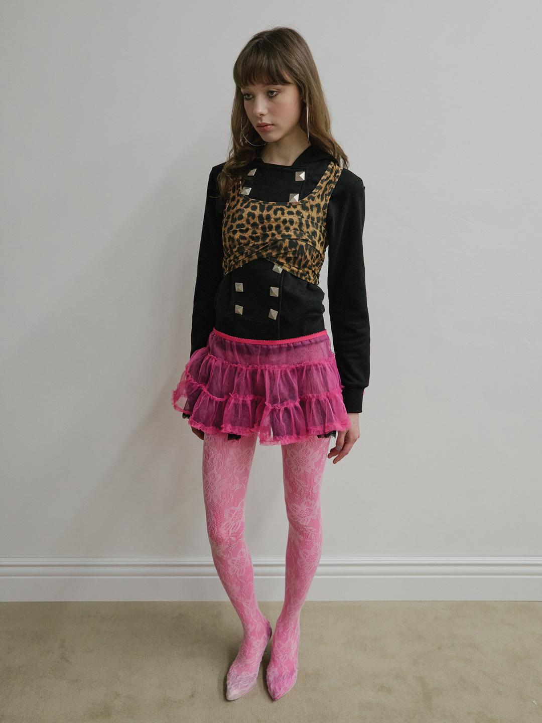 Napoleon Stud Hoodie Black