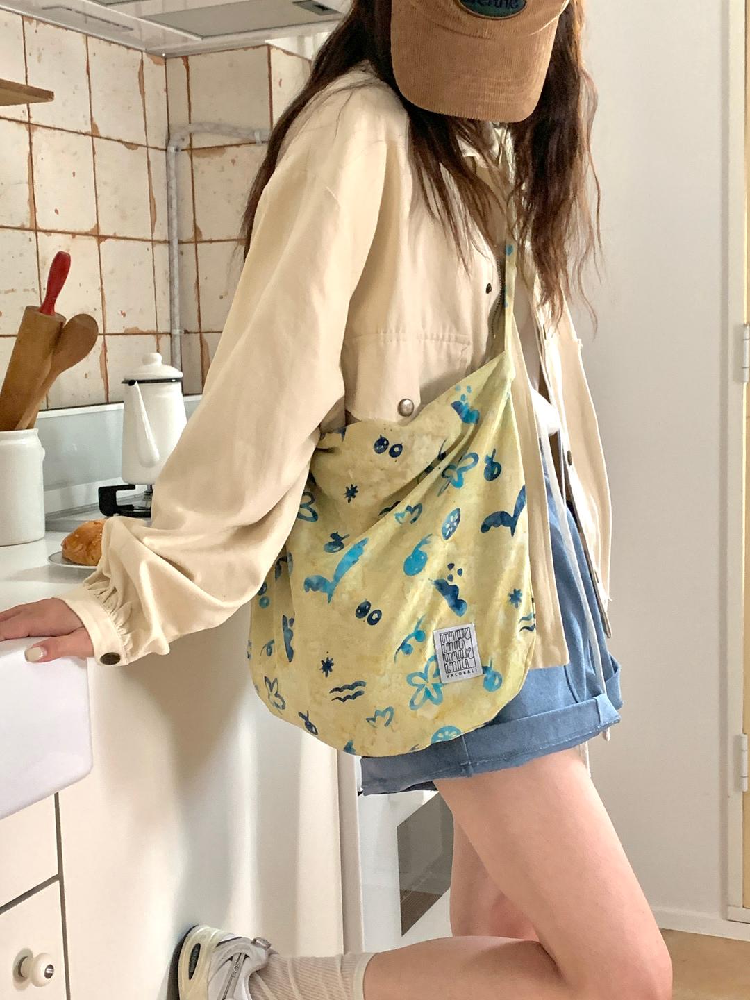 2 Ways Totebag - Picnic (Sandy Beach)