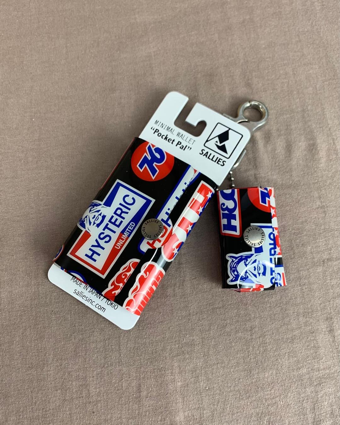 히스테릭 글래머 x 샐리즈 포켓 팔 미니멀 월렛 | 후루츠패밀리