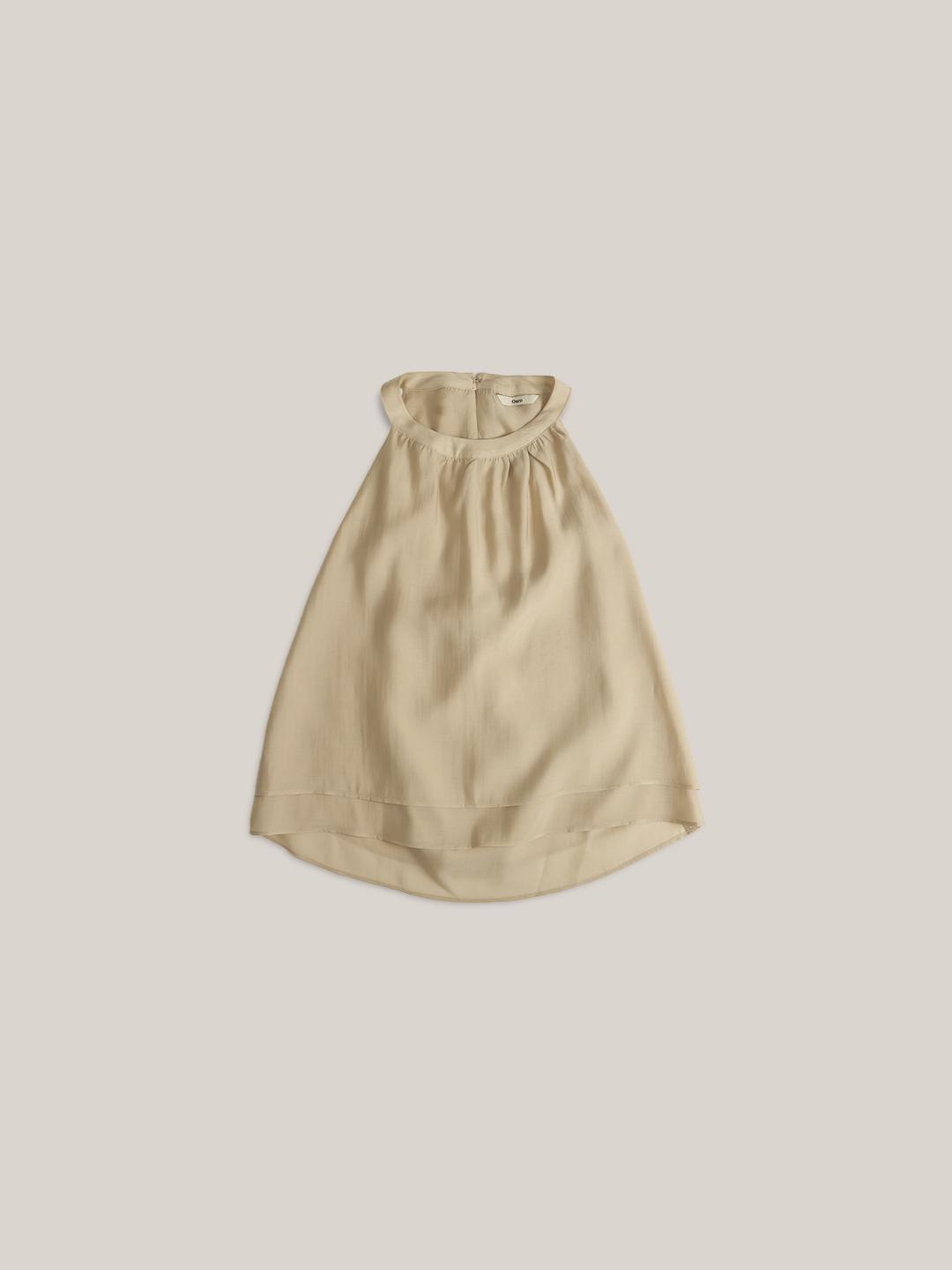 FOG HALTER TOP [ BEIGE ]