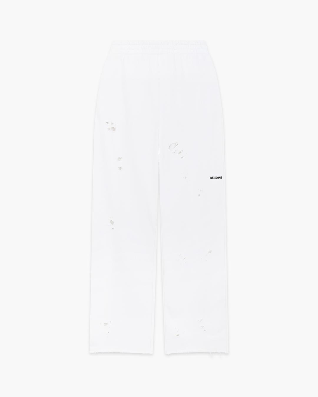 Distressed Jersey Sweatpants
