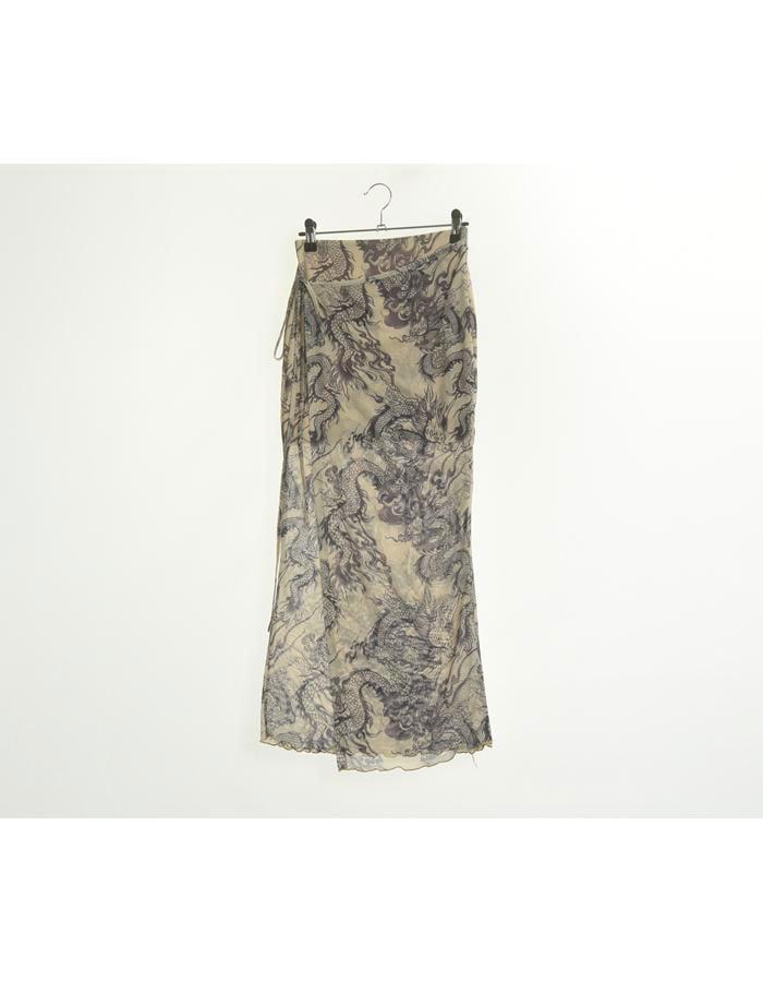 SHEIN 드래곤 스커트 / WOMAN XS