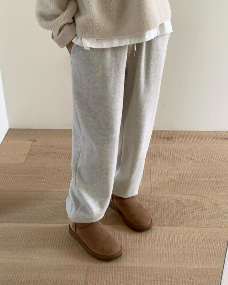 FW 오브젝트 헤비 베어 조거 팬츠 밴딩바지 추리닝바지