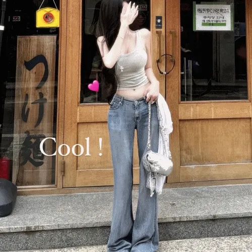 찰랑슬림핏🩷얇은*쿨링*와이드팬츠 후들후들 / - 3size / 키큰녀 강추*고퀄* 텐셀 슬림 가을 데님팬츠 청바지 부츠컷 로우라이즈 중청 연청 하의 여름바지 롱팬츠 키큰녀 롱기장
