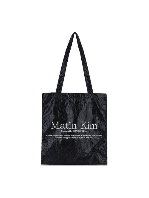 MATIN PALETTE ECOBAG IN STRONG BLACK