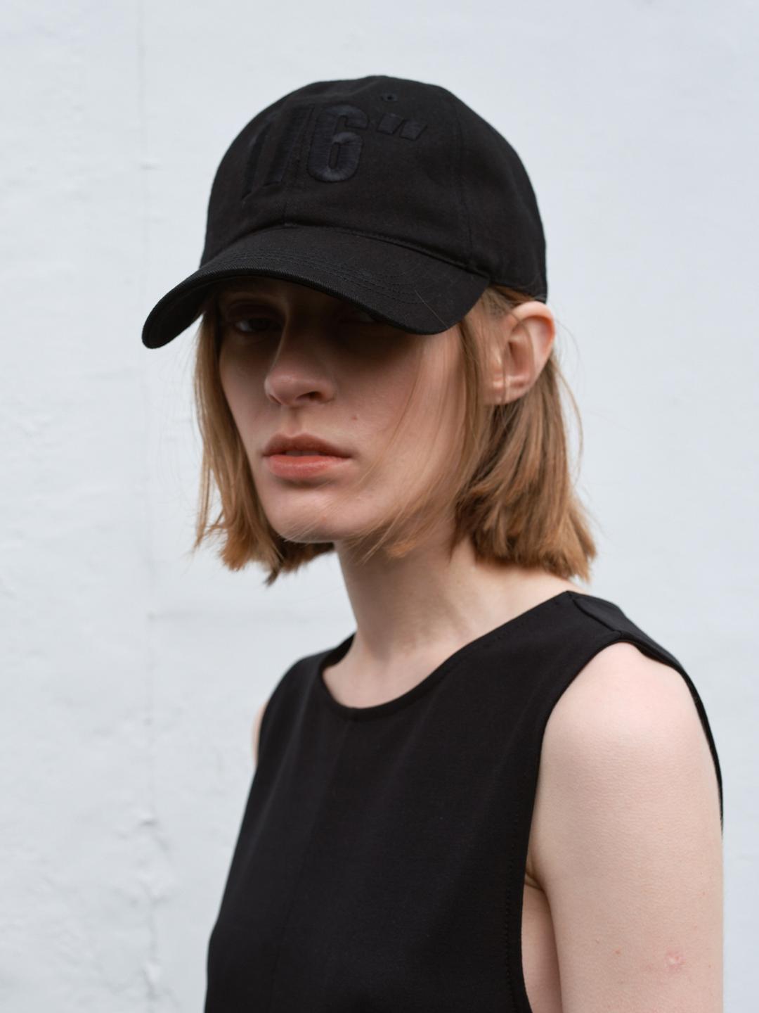 FADED BALL CAP (black)