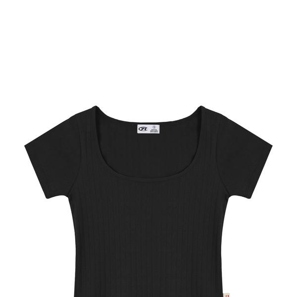 Punching Crop Top - Black