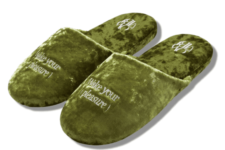 층간소음방지 벨벳 라운지 룸슈즈 실내화 슬리퍼 2size