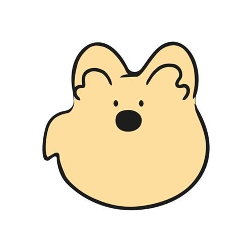 스코티 빅 페이스 리무버블 스티커