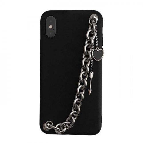 black heart strap case