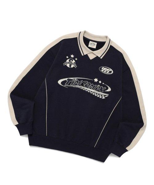 COMIX SOCCER SPORTY PK SWEATSHIRT NAVY
