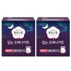 좋은느낌 프리미엄 생리대 입는 오버나이트