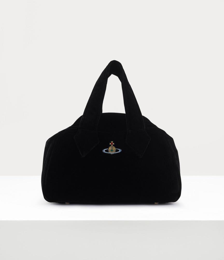 [시즌] 비비안웨스트우드 아카이브 미디엄 야스민백 벨벳 블랙 다크 그린 퍼플 688720