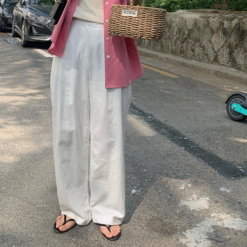 오브던 *4천장돌파* 코지 린넨팬츠 (후들핏/슬랙스/휴양지/키작녀)