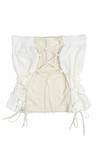 Faery lace up top (Ivory)