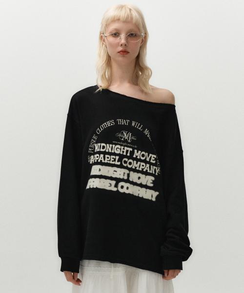 ov off shoulder mtm [black]