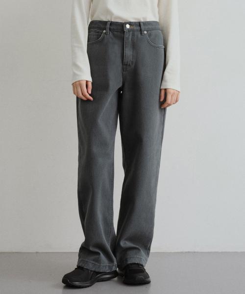 Winter cotton wide denim