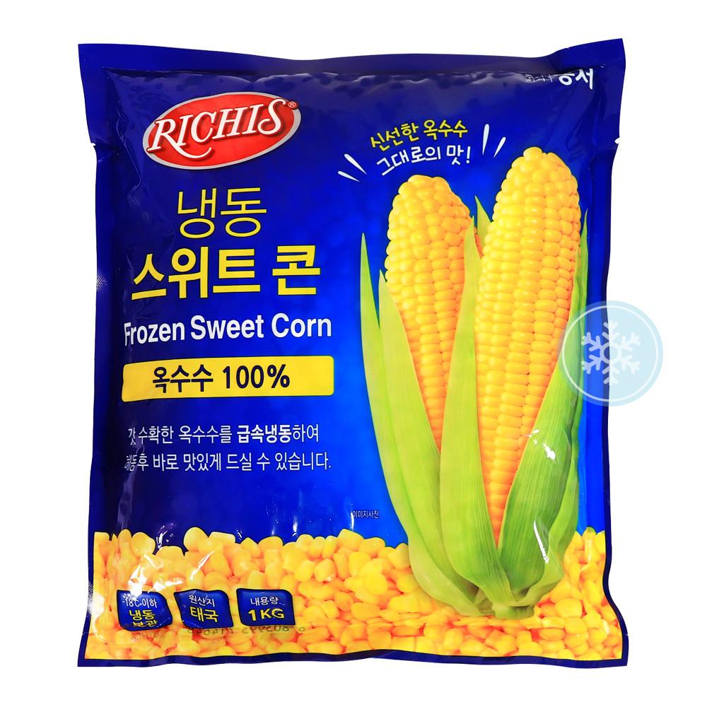 동서 리치스 냉동 스위트콘 1kg /냉동 [원산지:태국]