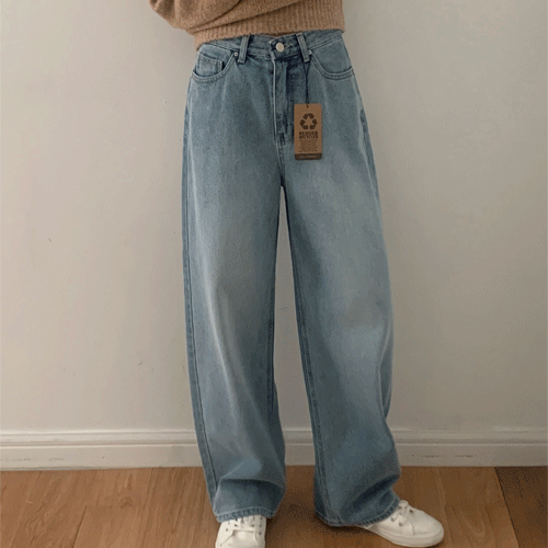 ( 𝐛𝐞𝐛𝐞 𝐣𝐞𝐚𝐧.𝟐𝟗✿ ) 톰보이 리사이클빈티지와이드팬츠pt