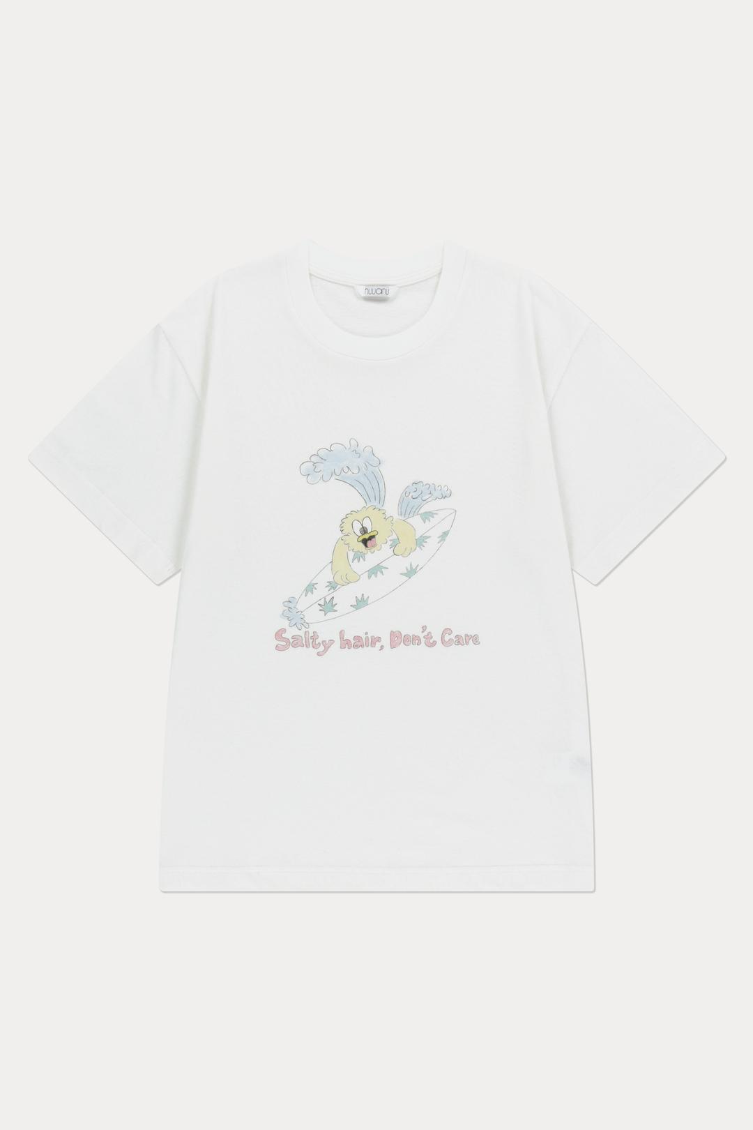 Surf Tee_Ivory