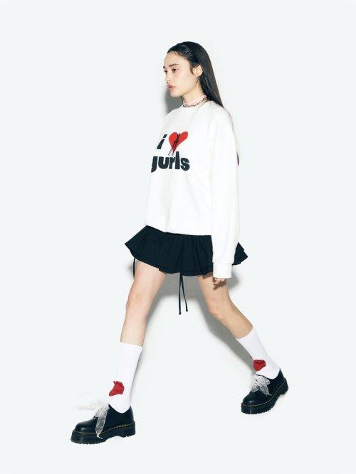CALIE GURLS SWEATSHIRT WHITE