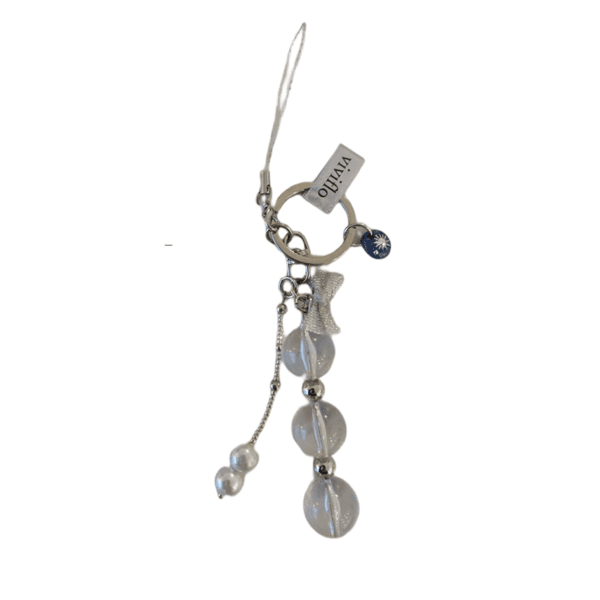 [viviflo] signaturekeyring_navy sun / 시그니처키링_네이비태양(핸드폰고리추가)