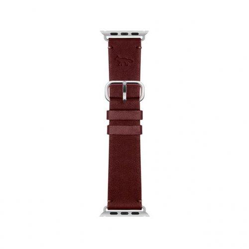 메종키츠네 콜라보 애플워치 스트랩 44mm WINE LEES STRAP-SW-L-WIN-MK