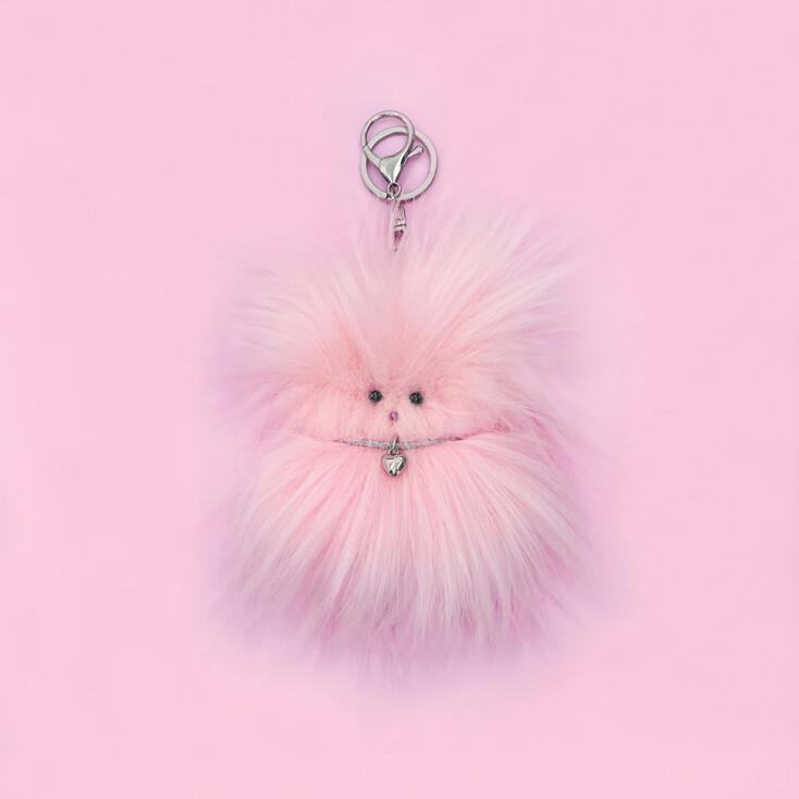 VIVIMON PINK KEYRING