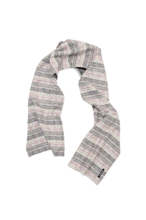 해칭룸(HATCHINGROOM)  Heart Wool Muffler Grey - 사이즈 & 후기 | 무신사