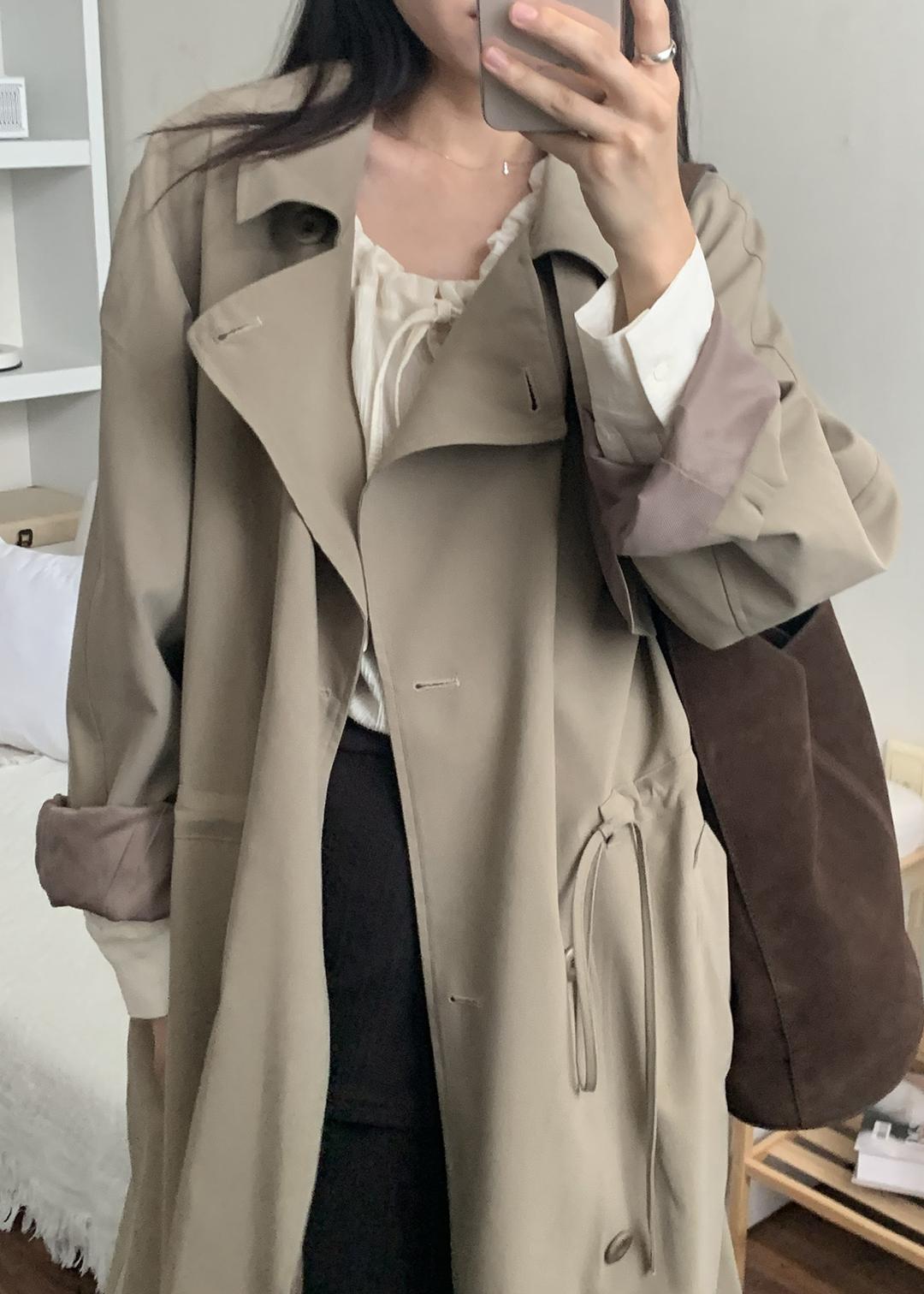 Aug soft trench coat_Beige