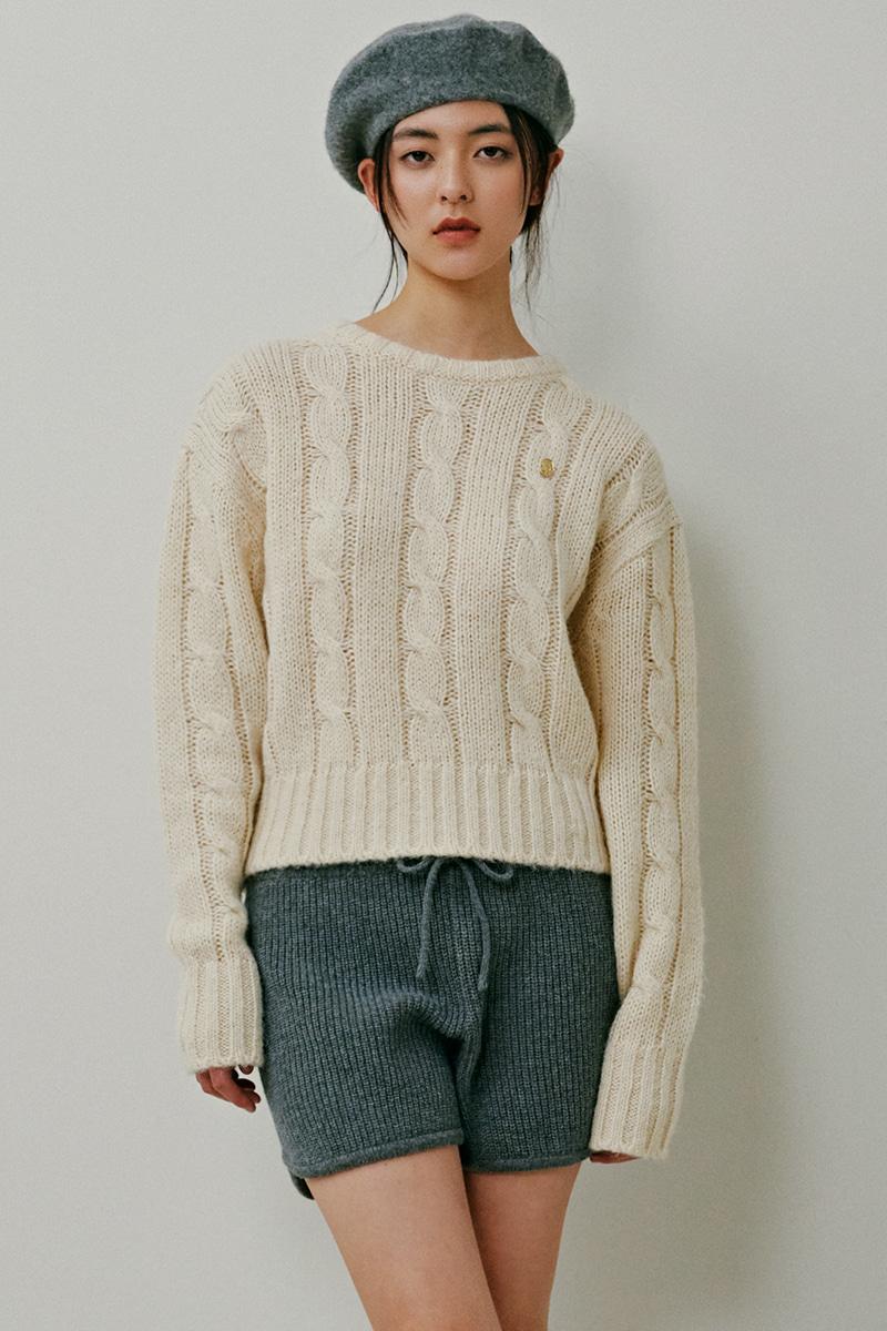 Pine coop pullover Cream