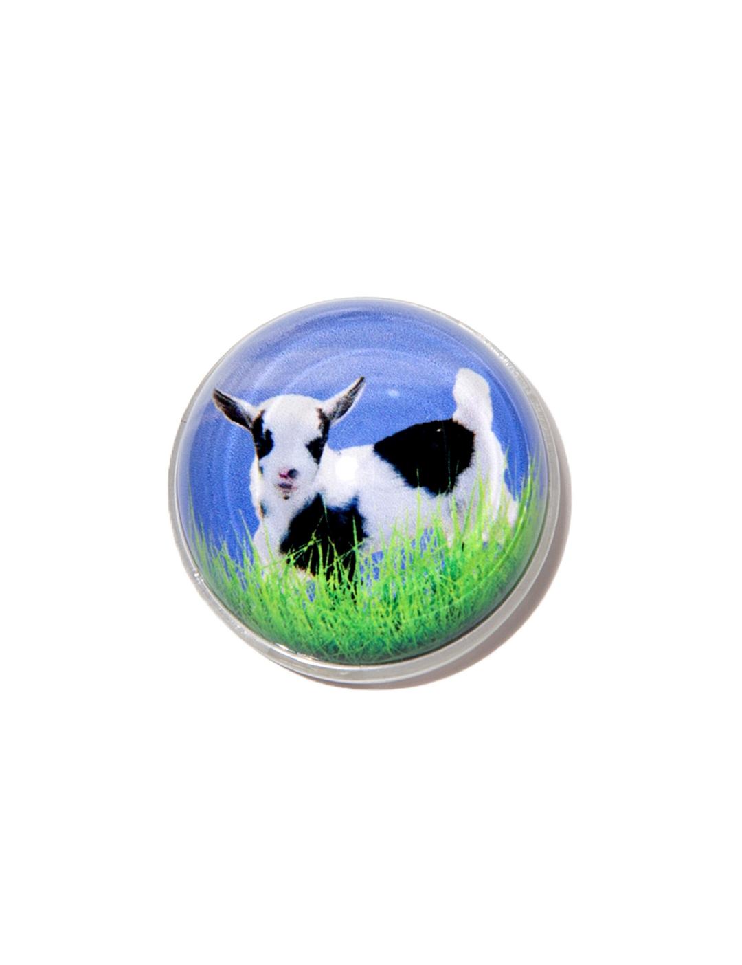 [HUGGINGOAT] BABY GOAT GLASS BALL GRIPTOK - GOAT / ONE SIZE