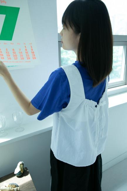 square sleeveless top(3colors)