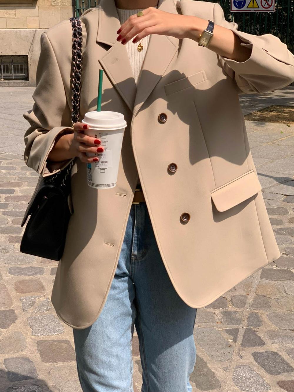 당일배송 재고 할인 시그니처 타운 테일러드 자켓(3colors)