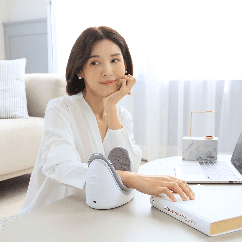 휴심 스완 손목 발목 온열 마사지기 (톡별)