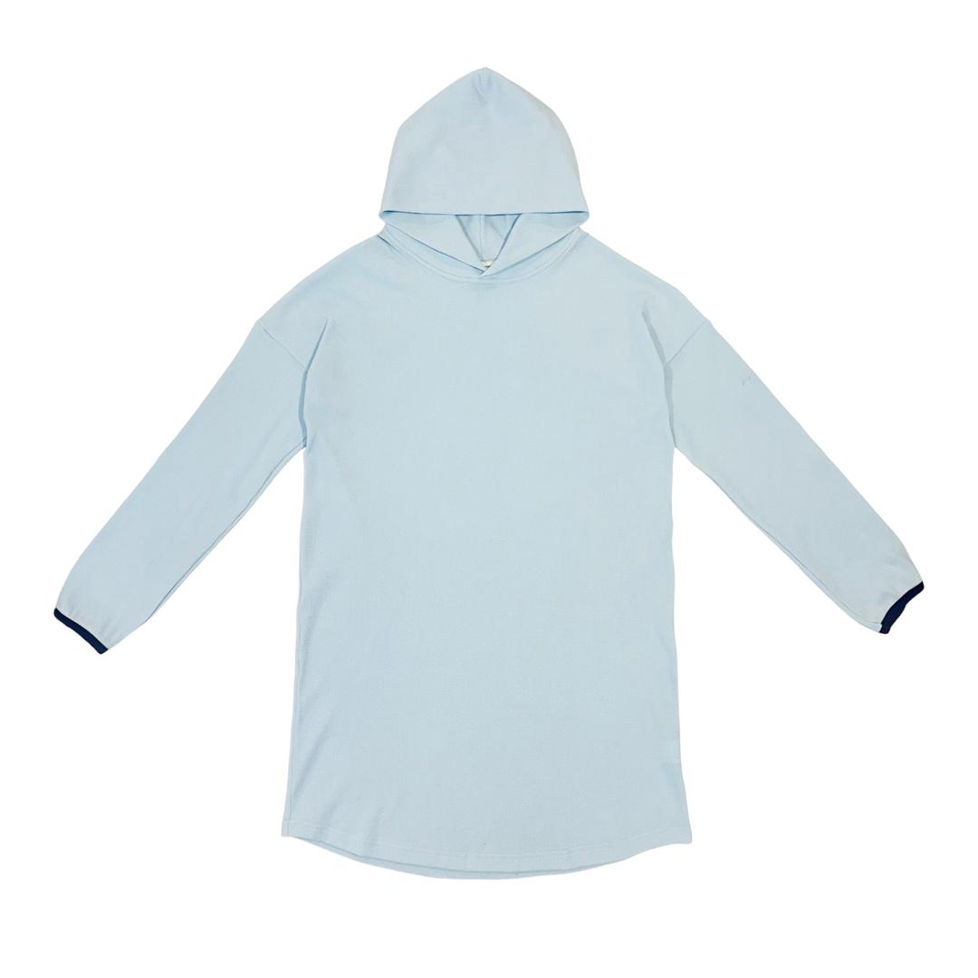 24-005 RIBBED HOODIE (PALE BLUE)