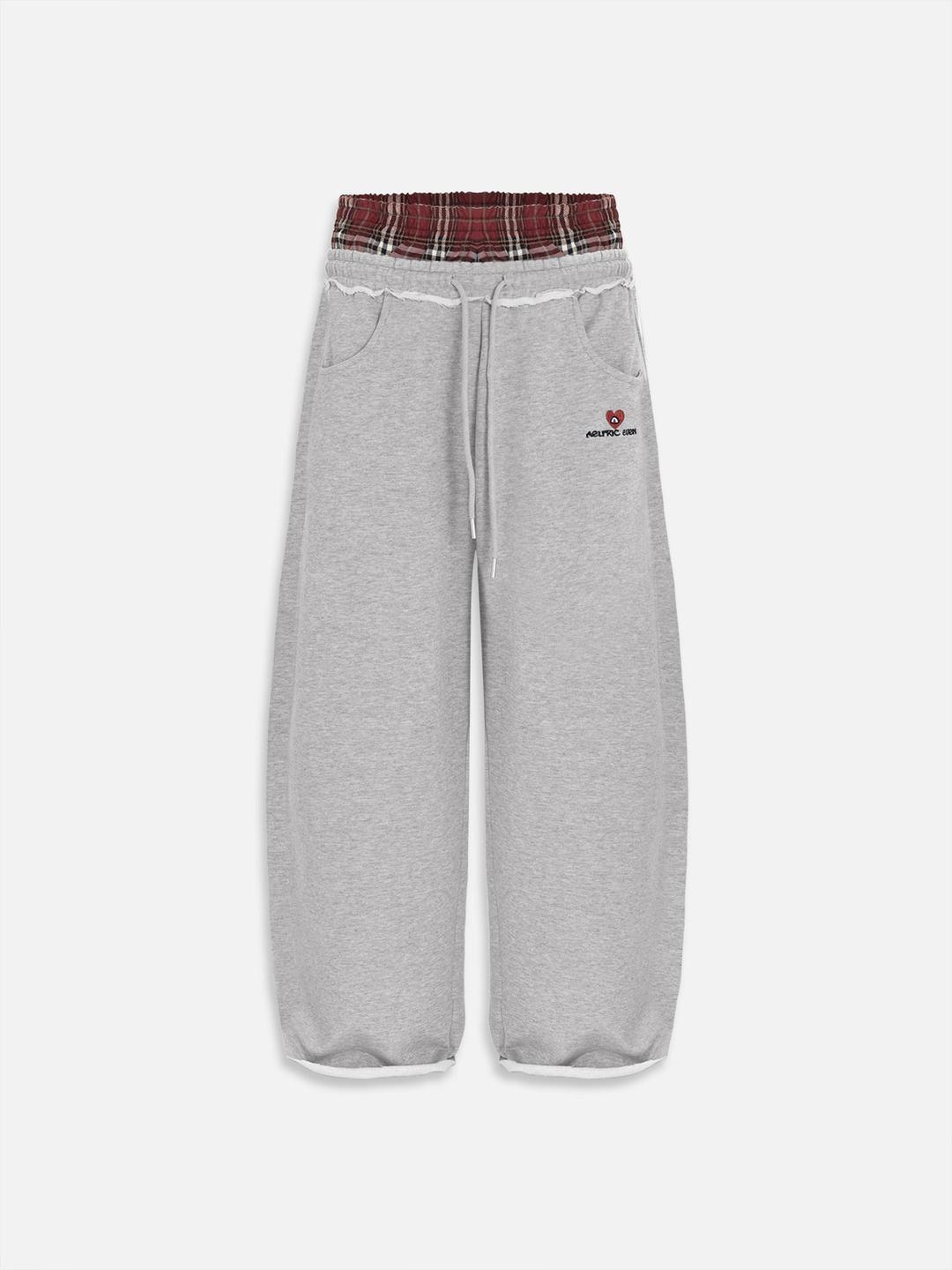 Aelfric Eden Double Waist Super Baggy Sweatpants - Women / Grey / XS