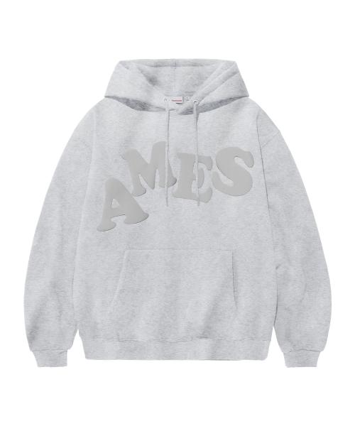 BIG TYPO HOODIE GREY