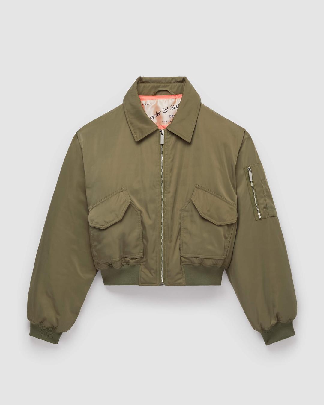 Capsule Bomber - Khaki