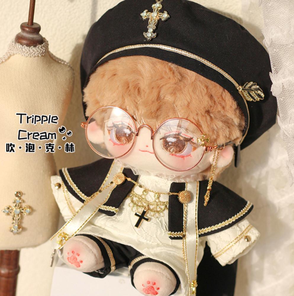 15cm 20cm 무속성 인형옷 성가대 의상